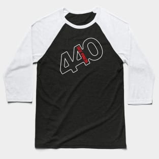 440 6-Pack - Badge Design (Reverse) Baseball T-Shirt